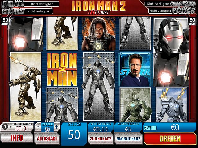 Iron Man 2 Marvel Slot